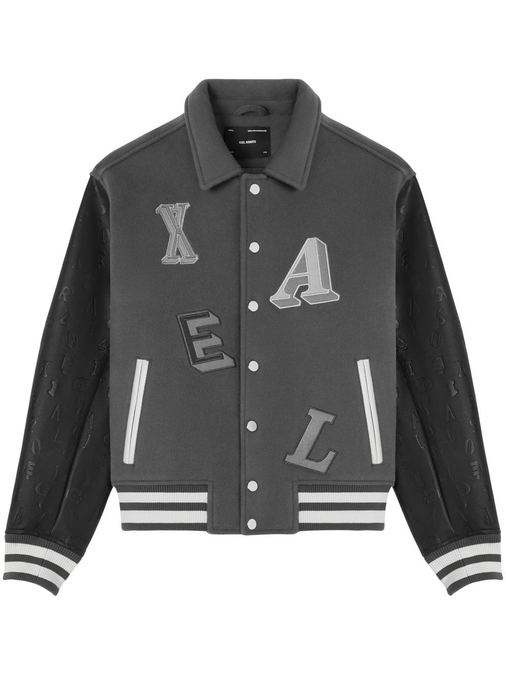 Axel Arigato Typo varsity jacket - Grey von Axel Arigato