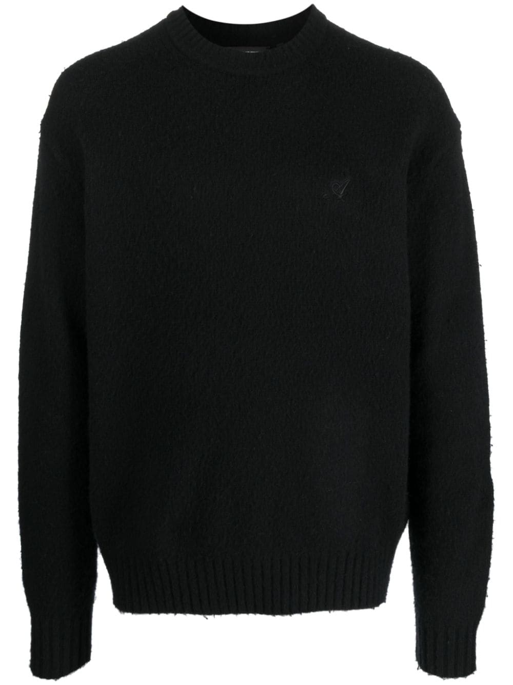 Axel Arigato crew-neck merino-wool jumper - Black von Axel Arigato