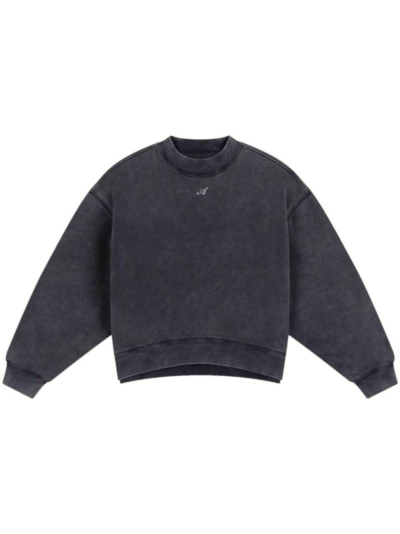 Axel Arigato crew signature sweatshirt - Grey von Axel Arigato