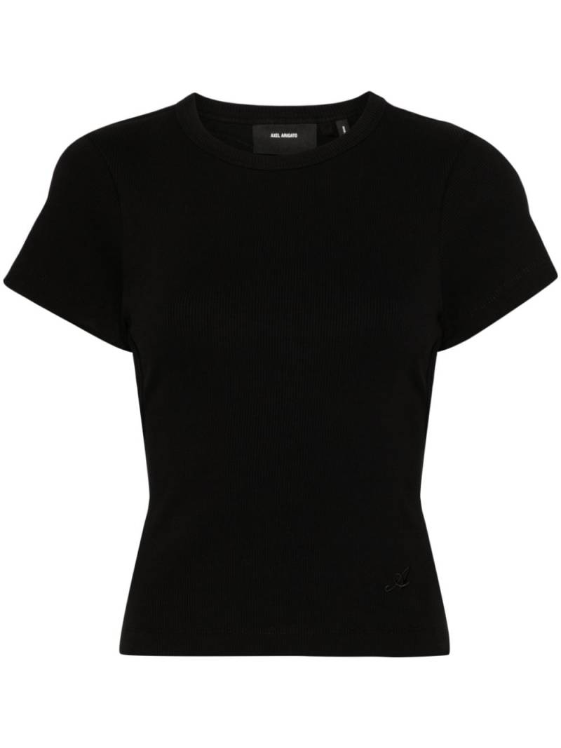 Axel Arigato cut-out ribbed T-shirt - Black von Axel Arigato