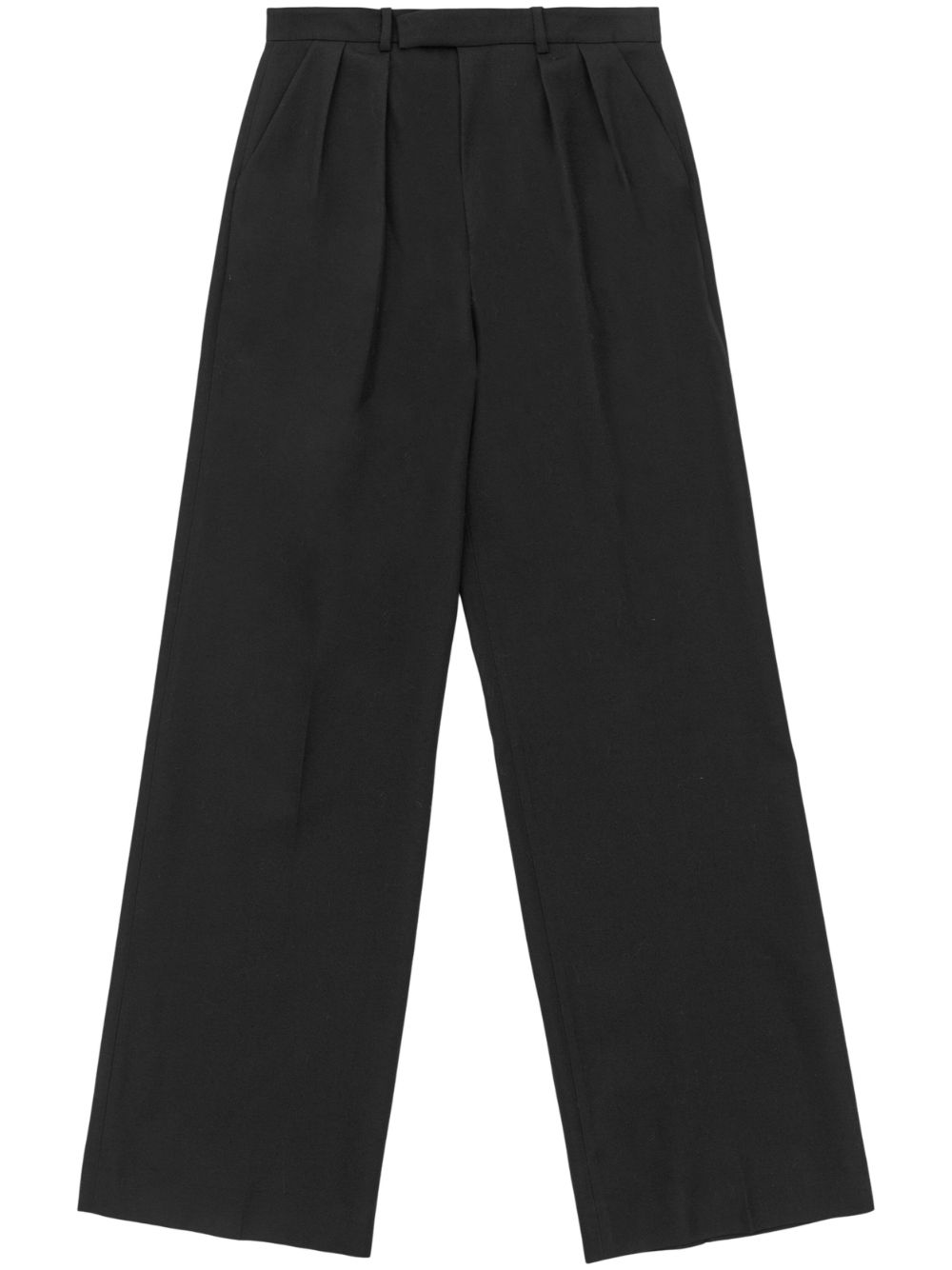 Axel Arigato high-waisted straight-leg trousers - Black von Axel Arigato