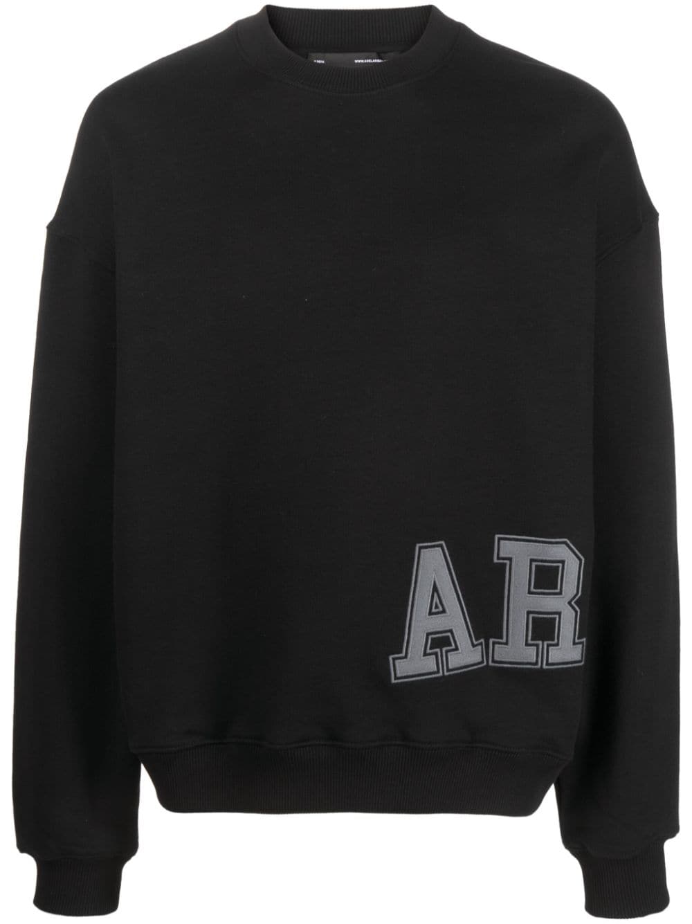 Axel Arigato logo-print cotton sweatshirt - Black von Axel Arigato