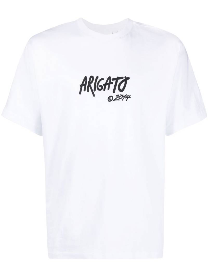 Axel Arigato logo-print short-sleeve T-shirt - White von Axel Arigato