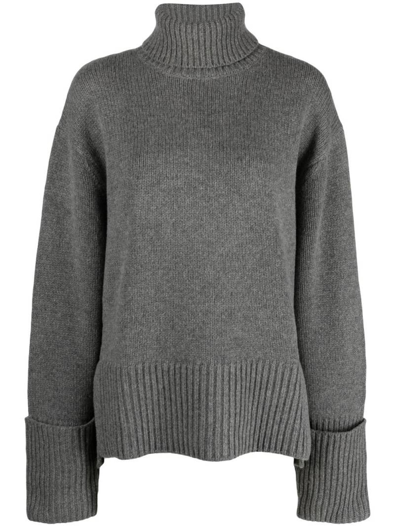 Axel Arigato roll neck oversize jumper - Grey von Axel Arigato