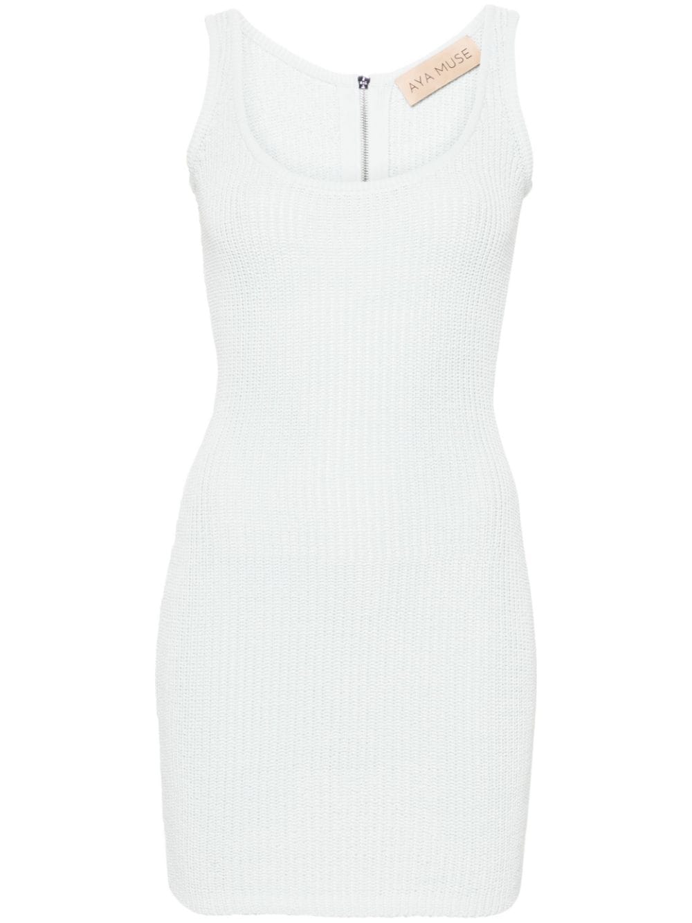 Aya Muse Belu knitted minidress - Blue von Aya Muse