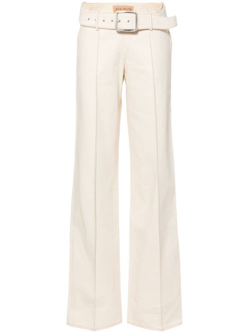 Aya Muse Gali trousers - Neutrals von Aya Muse