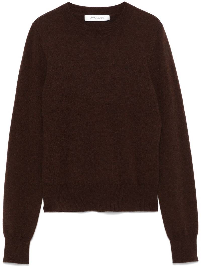 Aya Muse Vola sweater - Brown von Aya Muse