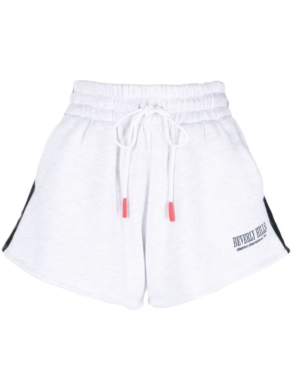 Ayda x Browns Spencer stripe-detail track shorts - Grey von Ayda