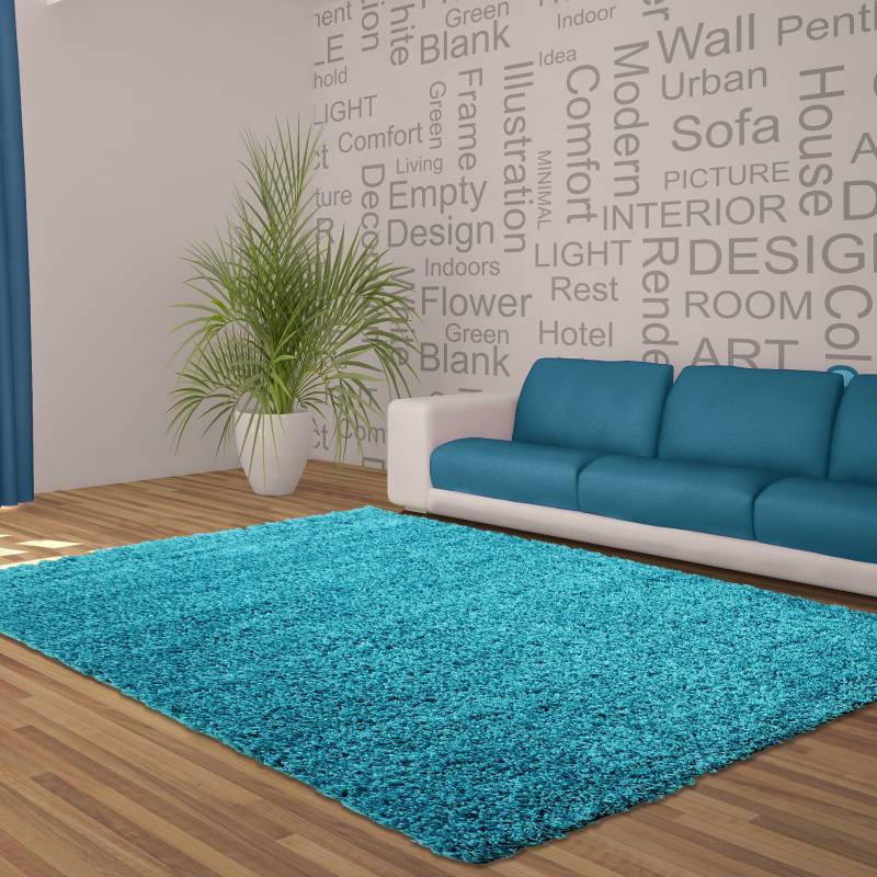 Ayyildiz Teppiche Hochflor-Teppich »Dream Shaggy«, rechteckig, 50 mm Höhe, Wohnzimmer von Ayyildiz Teppiche