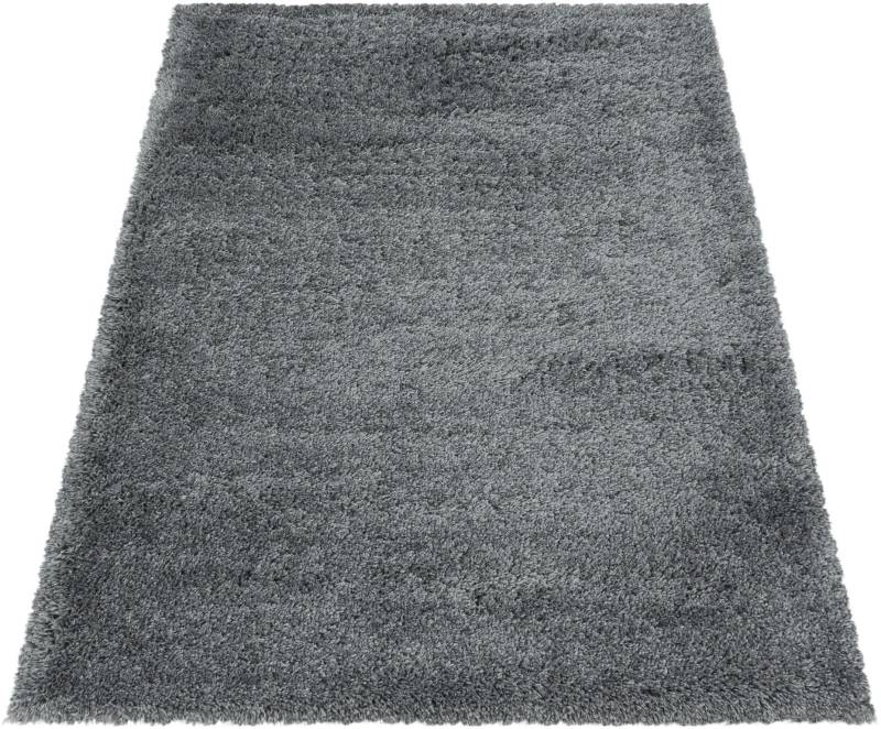 Ayyildiz Teppiche Hochflor-Teppich »FLUFFY 3500«, rechteckig, Langflor, Shaggy, uni, robust, auch in rund erhältlich, Wohnzimmer von Ayyildiz Teppiche