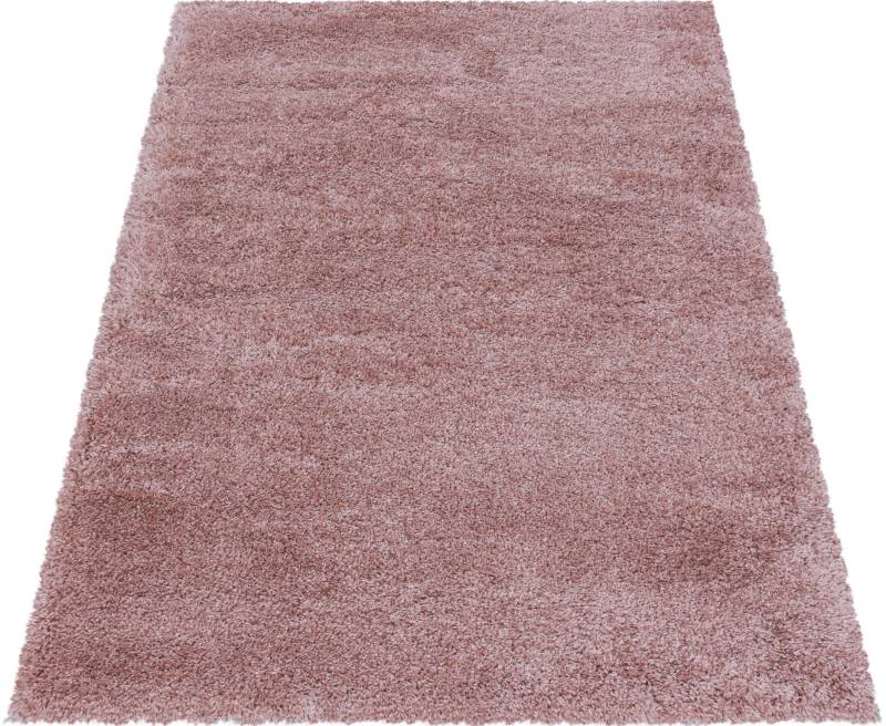 Ayyildiz Teppiche Hochflor-Teppich »FLUFFY 3500«, rechteckig, Langflor, Shaggy, uni, robust, auch in rund erhältlich, Wohnzimmer von Ayyildiz Teppiche