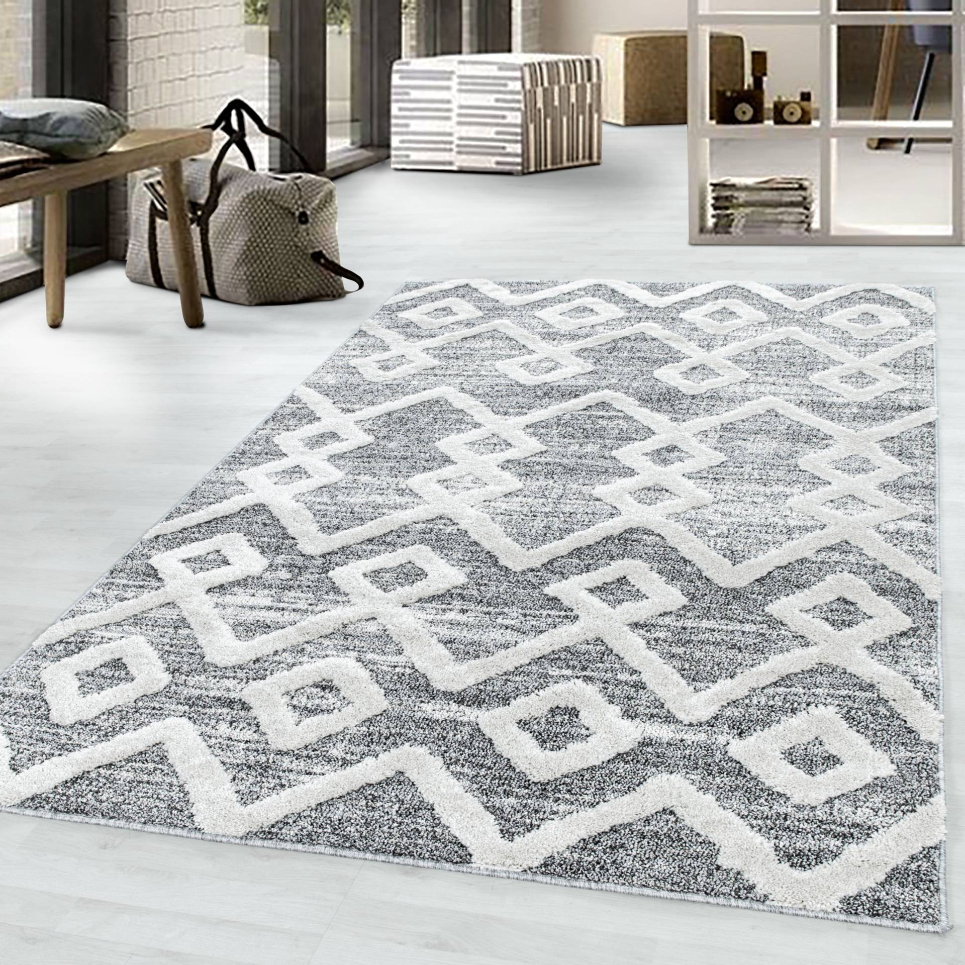 Ayyildiz Teppiche Teppich »PISA 4704«, rechteckig, 20 mm Höhe Ayyildiz Teppiche Teppich »PISA 4704«, rechteckig, 20 mm Höhe von Ayyildiz Teppiche