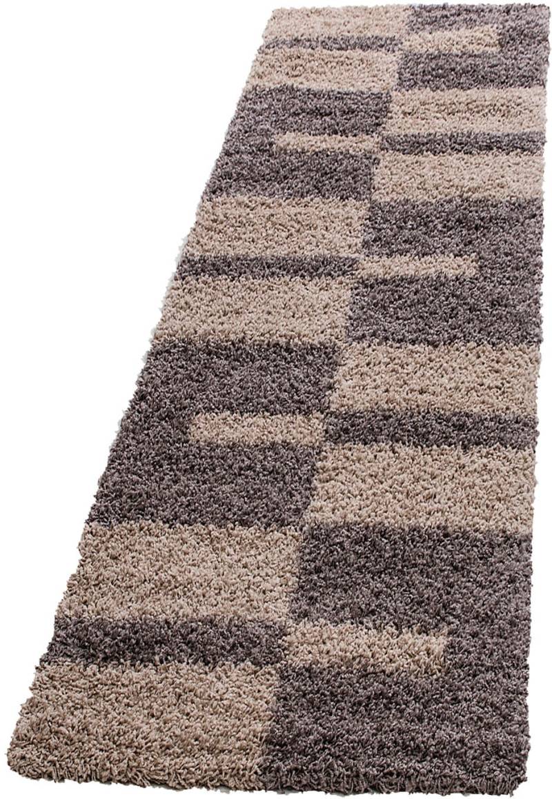 Ayyildiz Teppiche Hochflor-Läufer »Gala Shaggy 2505«, rechteckig, 30 mm Höhe, 80cm x 250cm (BxL) von Ayyildiz Teppiche