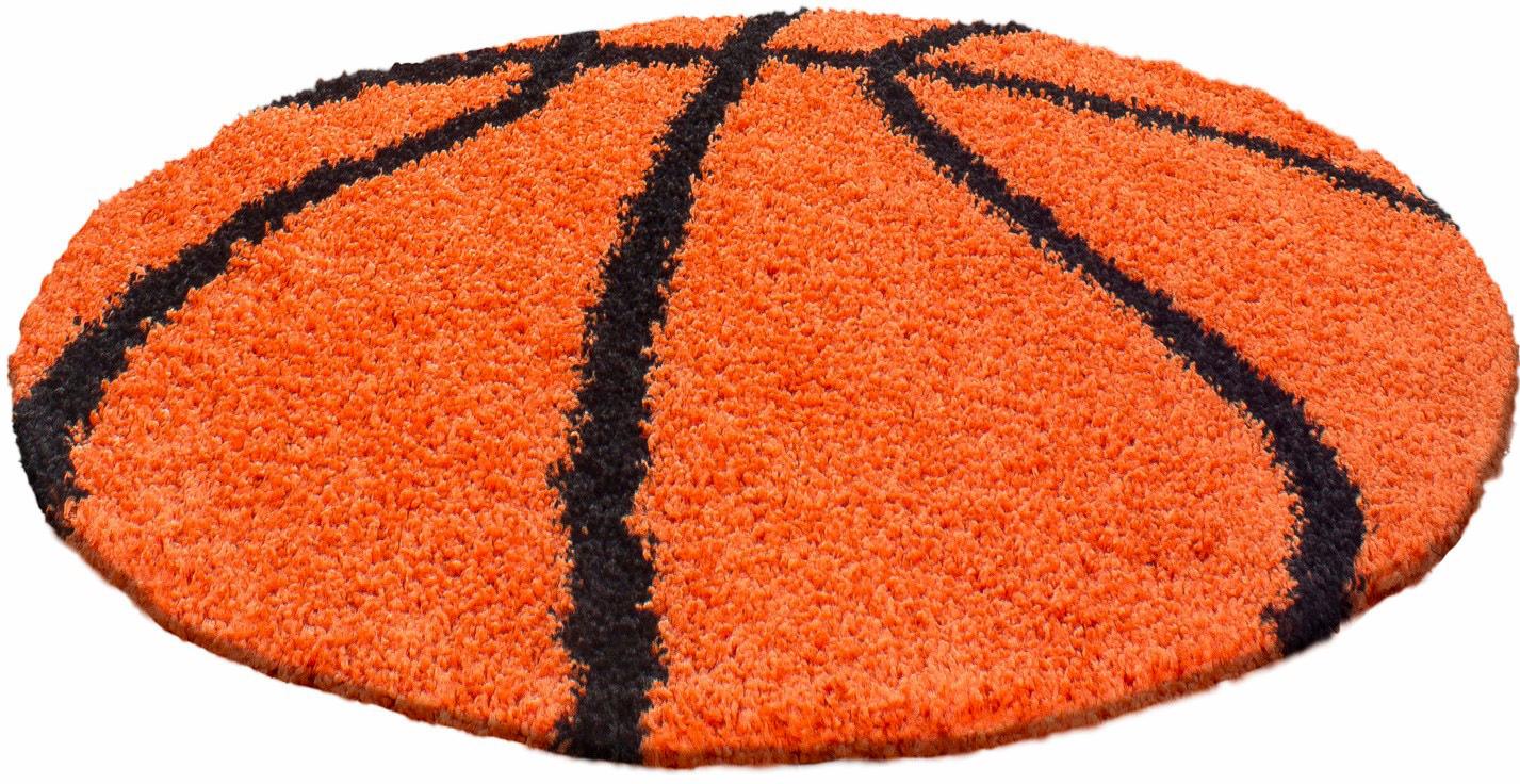 Ayyildiz Teppiche Kinderteppich »Fun 6002«, rund, 30 mm Höhe, Motiv Basketball, Kinder- und Jugendzimmer Ayyildiz Teppiche Kinderteppich »Fun 6002«, rund, 30 mm Höhe, Motiv Basketball, Kinder- und Jugendzimmer von Ayyildiz Teppiche