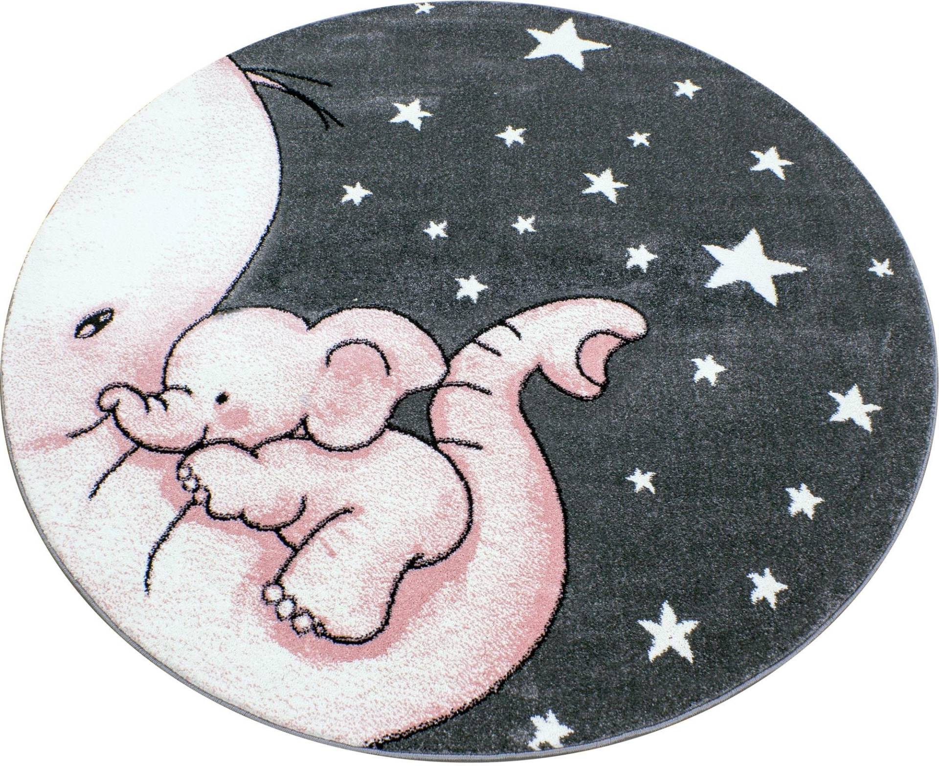 Ayyildiz Teppiche Kinderteppich »Kids 560«, rund, 12 mm Höhe, Elefanten Baby Motiv, Kurzflor Ayyildiz Teppiche Kinderteppich »Kids 560«, rund, 12 mm Höhe, Elefanten Baby Motiv, Kurzflor von Ayyildiz Teppiche