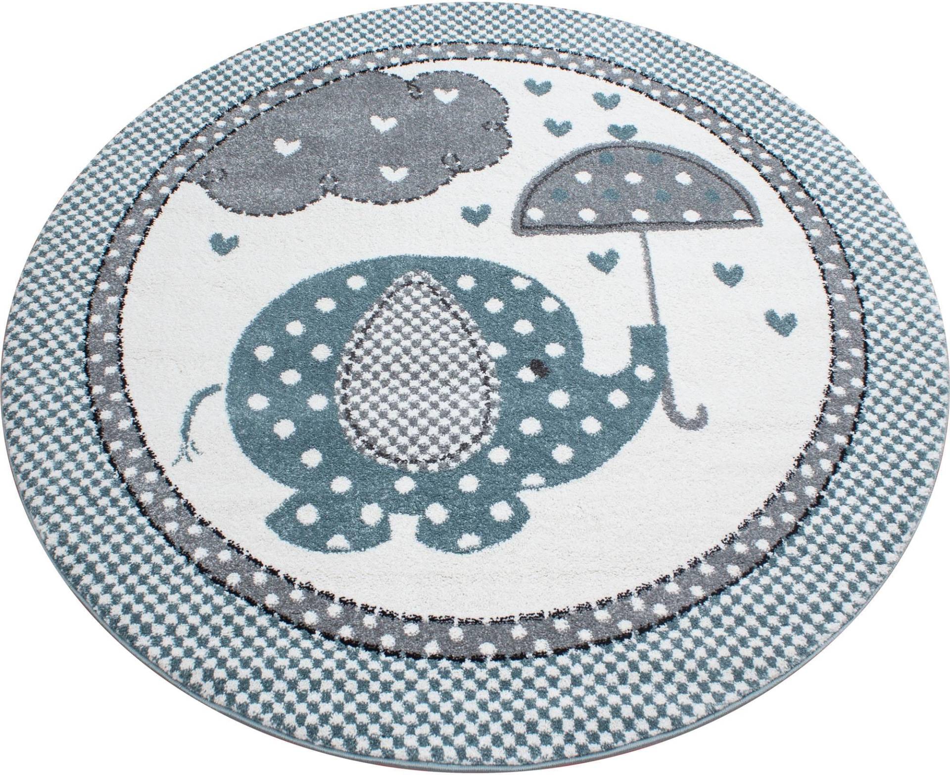 Ayyildiz Teppiche Kinderteppich »Kids 570«, rund, 12 mm Höhe, Elefanten Motiv, Kurzflor Ayyildiz Teppiche Kinderteppich »Kids 570«, rund, 12 mm Höhe, Elefanten Motiv, Kurzflor von Ayyildiz Teppiche