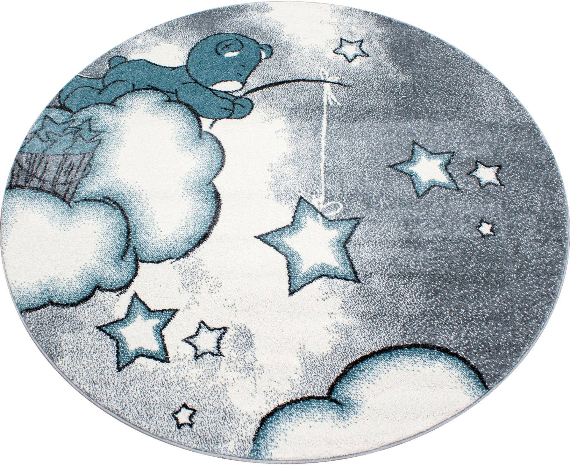Ayyildiz Teppiche Kinderteppich »Kids 580«, rund, Motiv Sterne, Kurzflor von Ayyildiz Teppiche