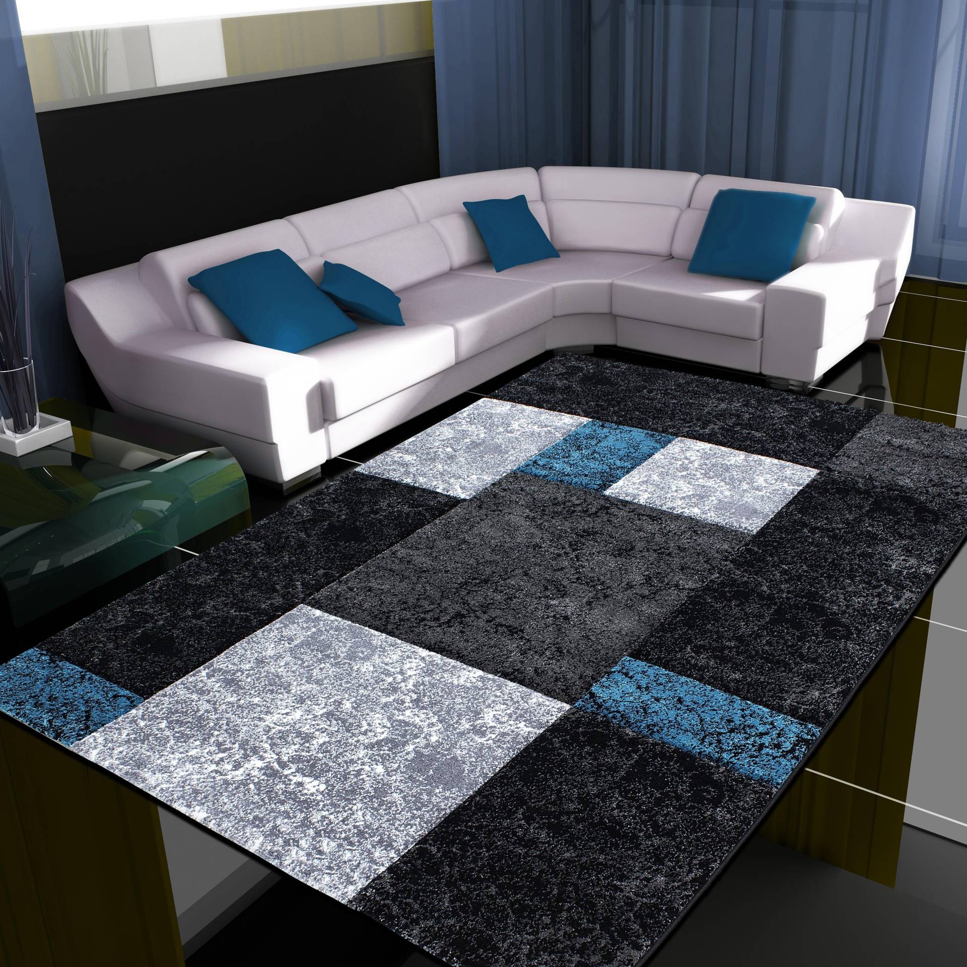 Ayyildiz Teppiche Teppich »Hawaii 1330«, rechteckig, 13 mm Höhe, handgearbeiteter Konturenschnitt, Wohnzimmer Ayyildiz Teppiche Teppich »Hawaii 1330«, rechteckig, 13 mm Höhe, handgearbeiteter Konturenschnitt, Wohnzimmer von Ayyildiz Teppiche