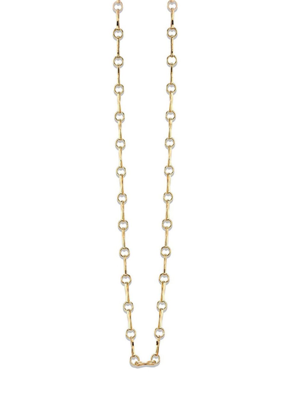 Azlee 18kt yellow gold large circle link chain von Azlee