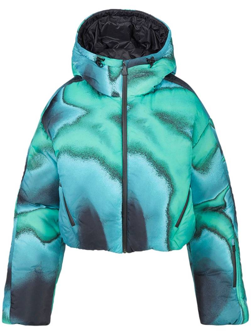 Aztech Mountain Daisy Nuke hooded ski jacket - Blue von Aztech Mountain