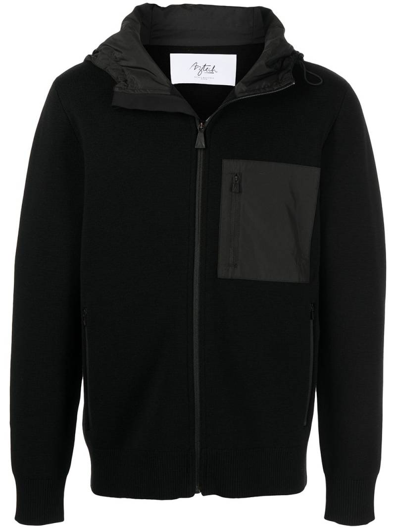 Aztech Mountain Matterhorn insulated hoodie - Black von Aztech Mountain