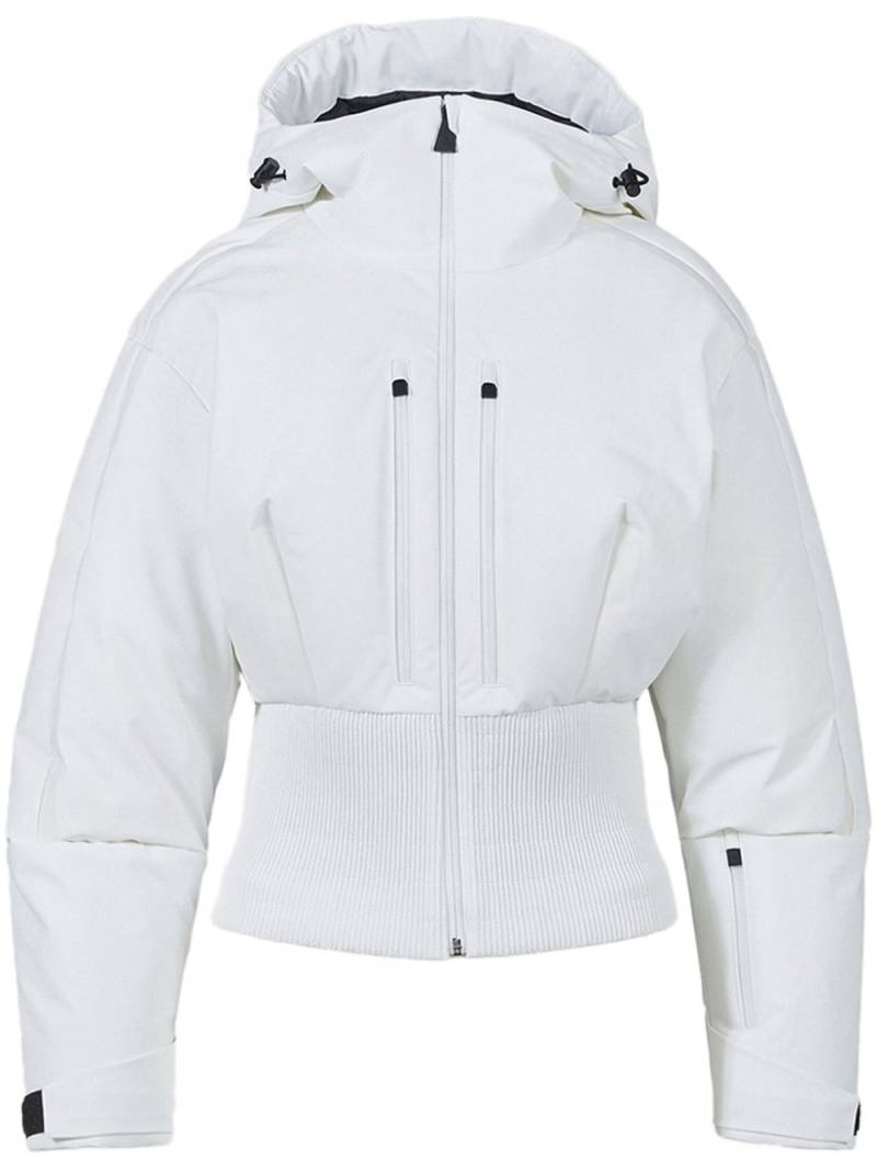 Aztech Mountain Nuke hooded ski jacket - White von Aztech Mountain