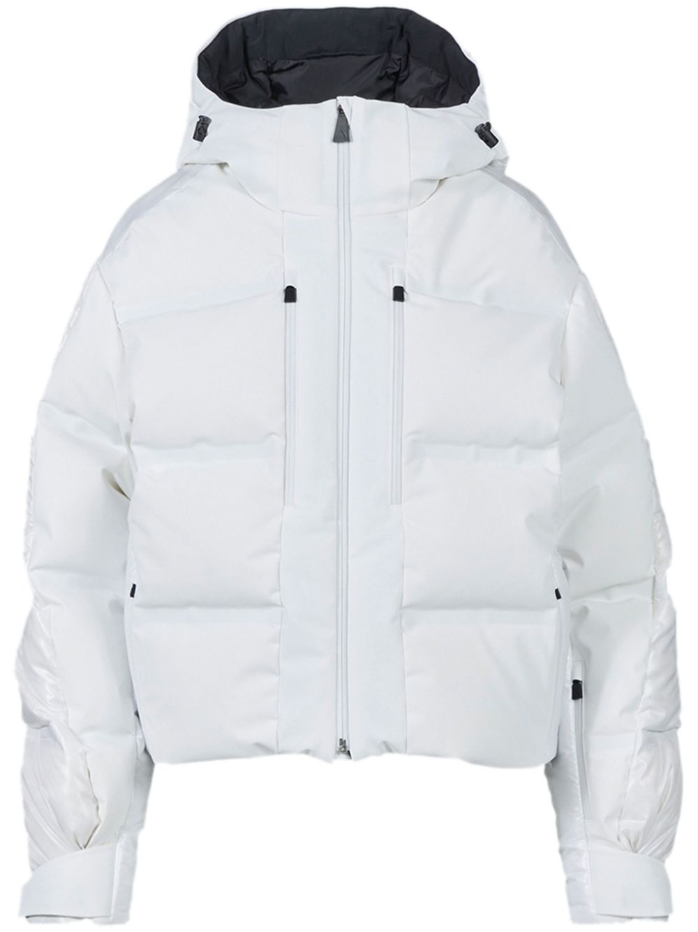 Aztech Mountain Nuke hooded ski jacket - White von Aztech Mountain