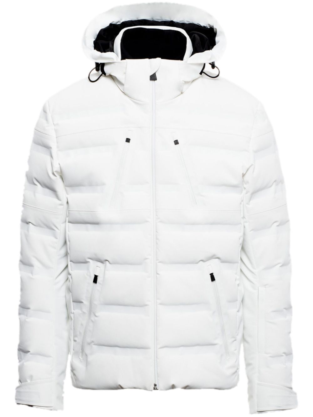 Aztech Mountain Nuke hooded ski jacket - White von Aztech Mountain