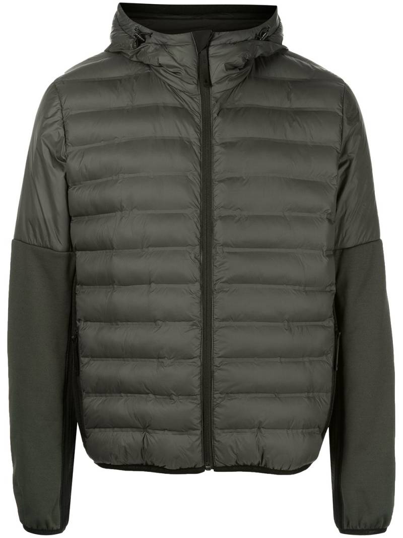 Aztech Mountain Ozone quilted fleece midlayer jacket - Green von Aztech Mountain