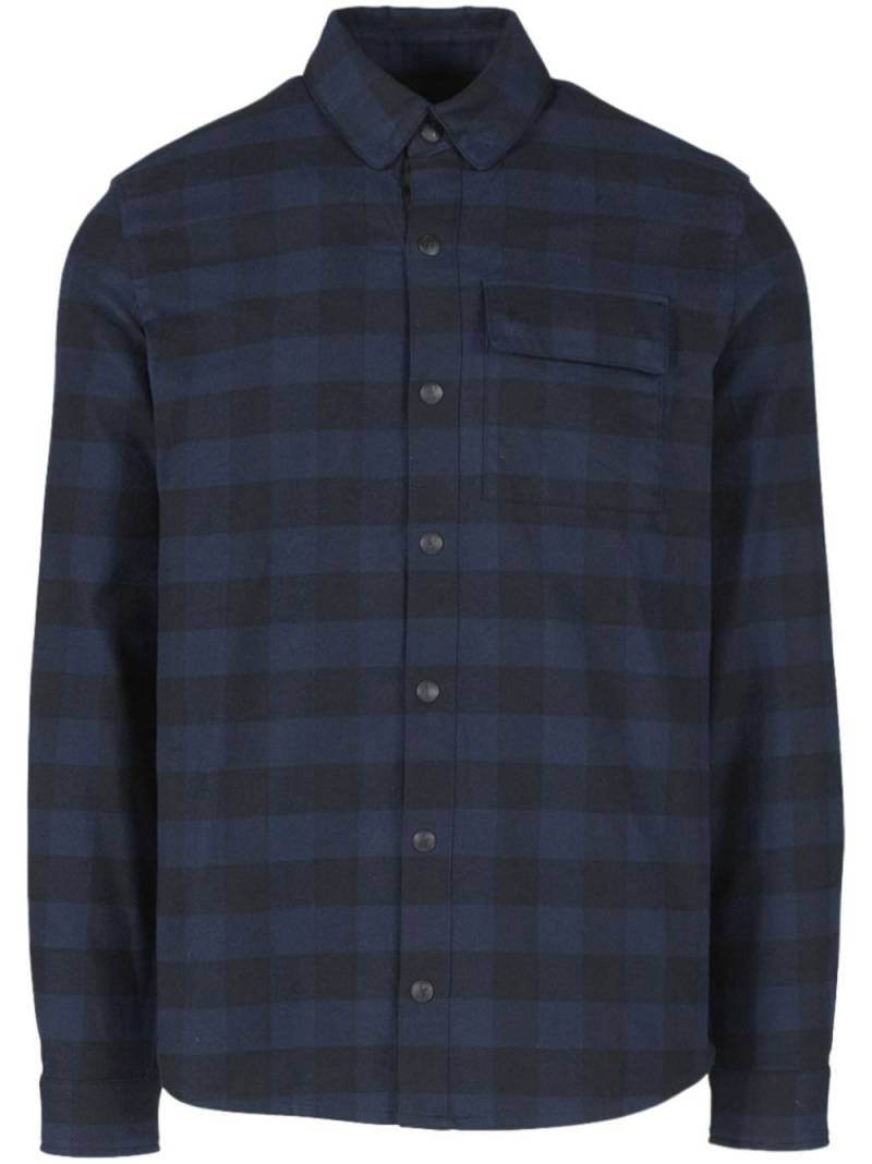 Aztech Mountain checked shirt - Blue von Aztech Mountain