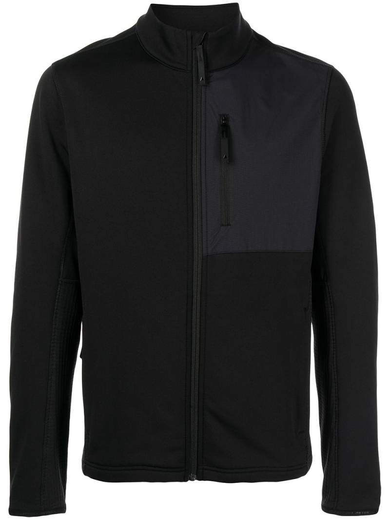 Aztech Mountain panelled fleece jacket - Black von Aztech Mountain