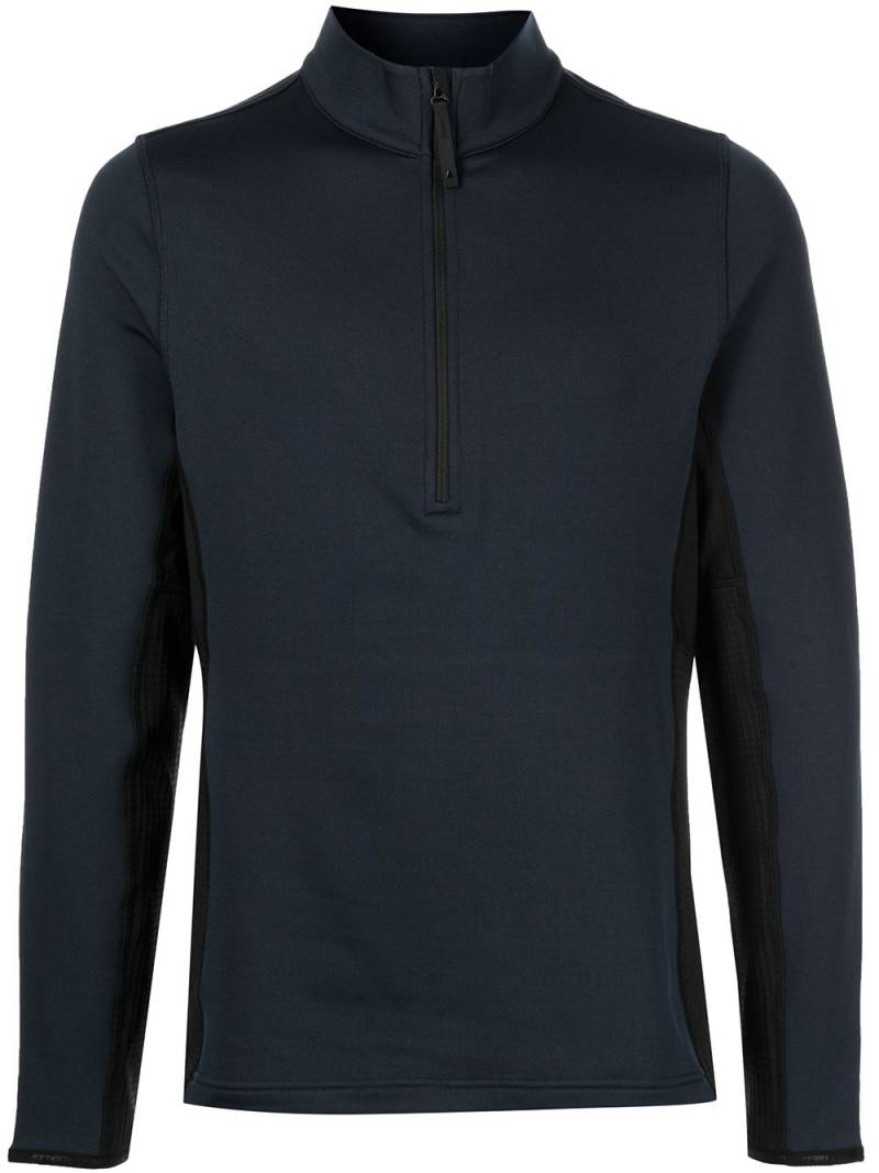 Aztech Mountain half-zip fleece sweatshirt - Blue von Aztech Mountain