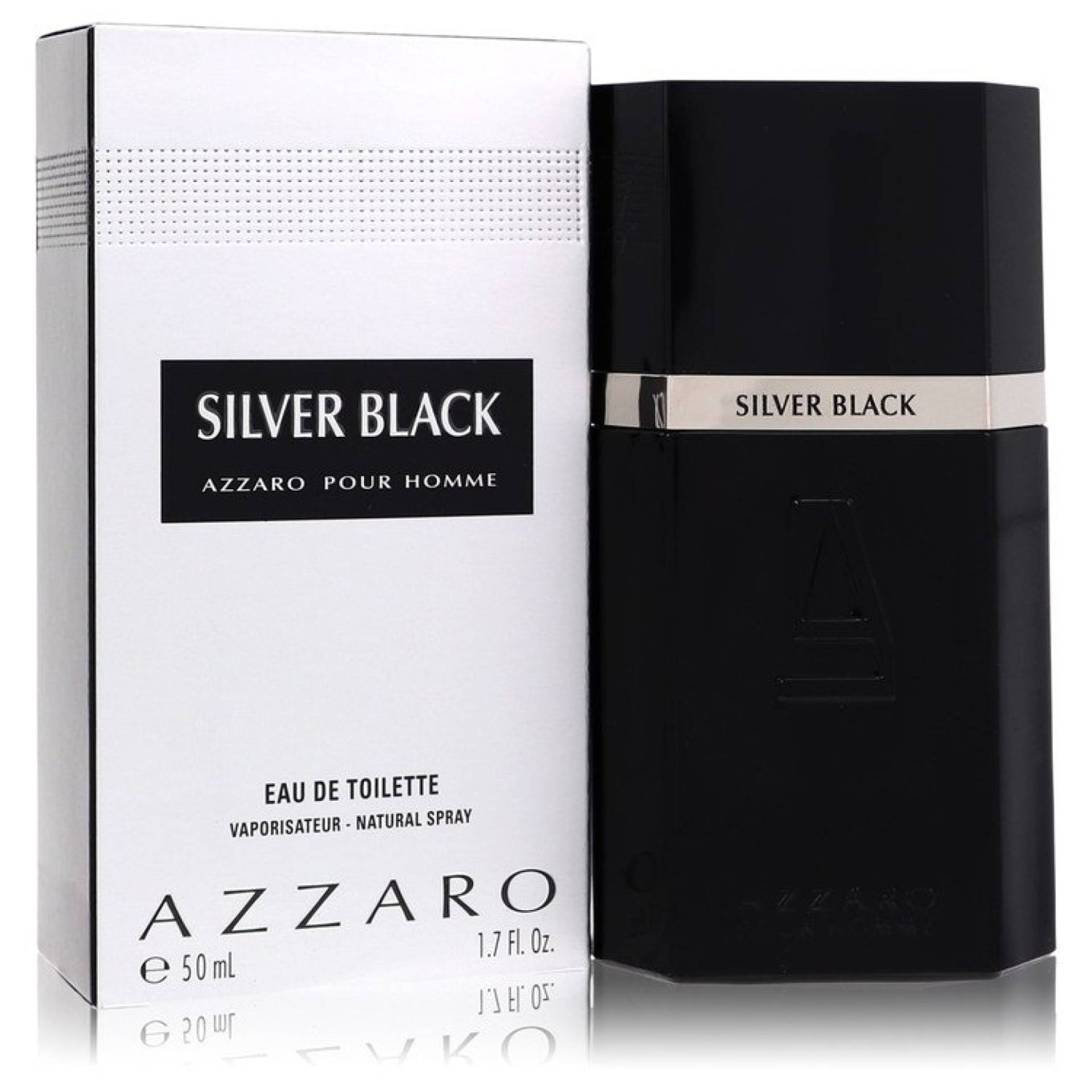 Azzaro Silver Black Eau De Toilette Spray 50 ml von Azzaro