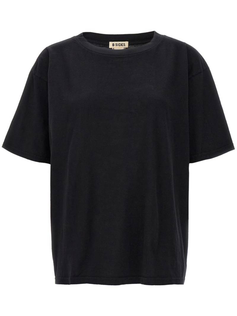 B SIDES cotton T-shirt - Black von B SIDES