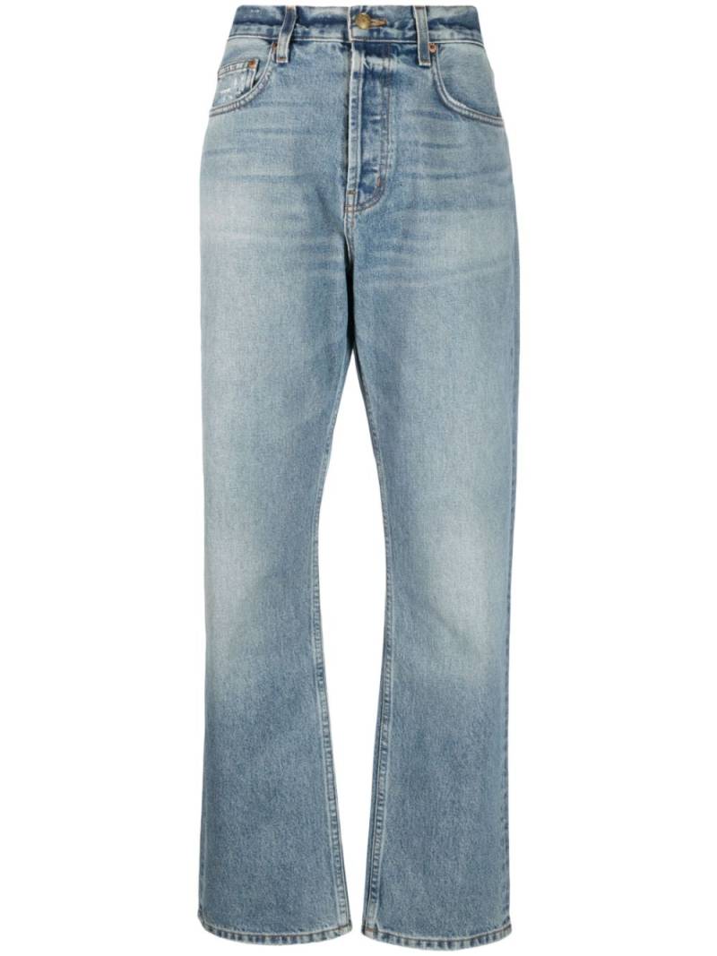 B SIDES straight-leg cotton jeans - Blue von B SIDES