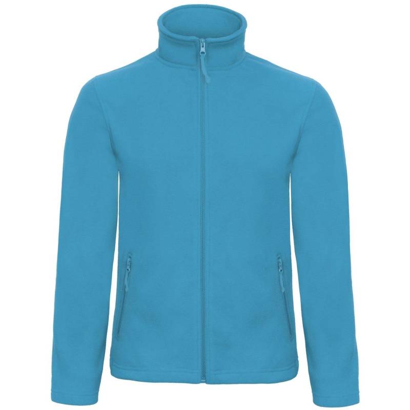 B&c Collection Id 501 Mikro Fleece Jacke Herren Taubenblau S von B and C