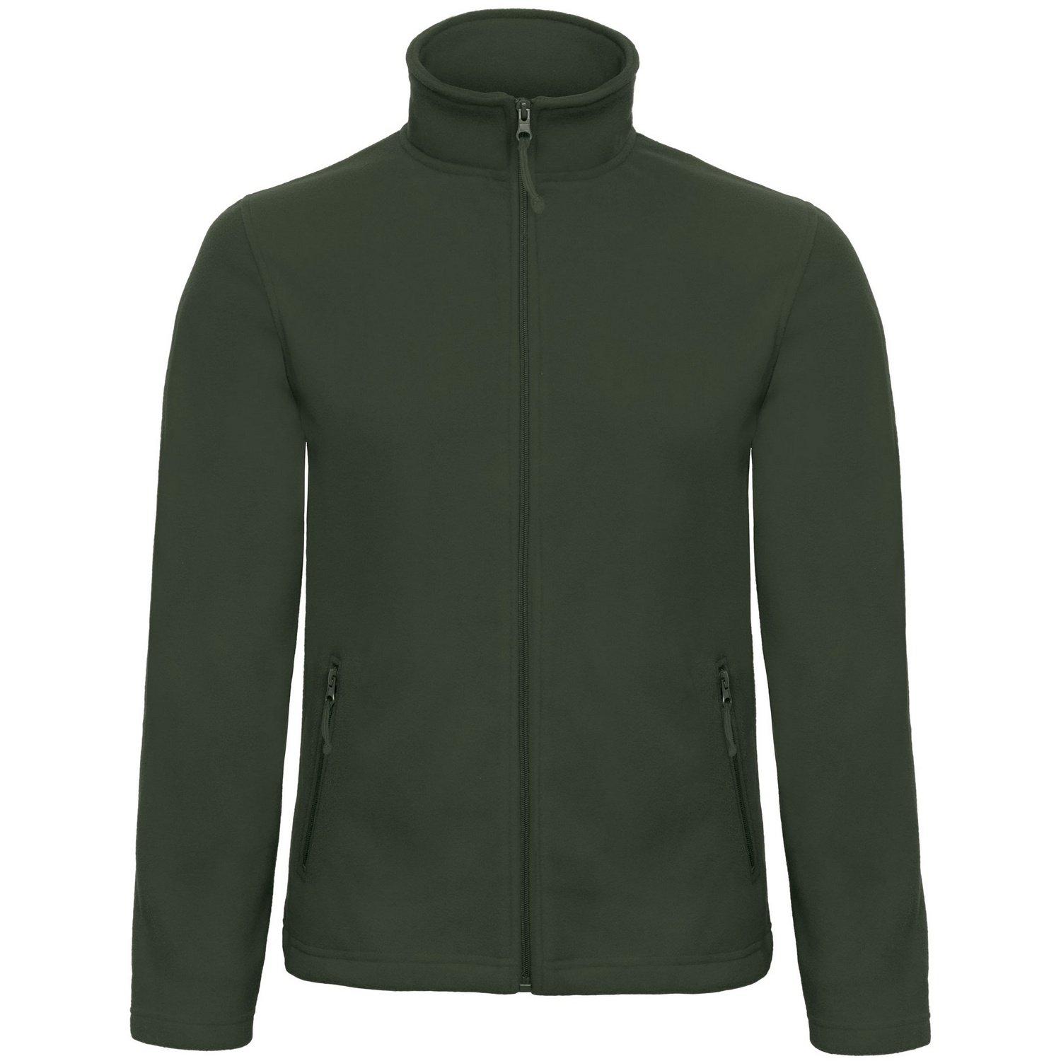 B&c Collection Id 501 Mikro Fleece Jacke Herren Waldgrün 4XL von B and C