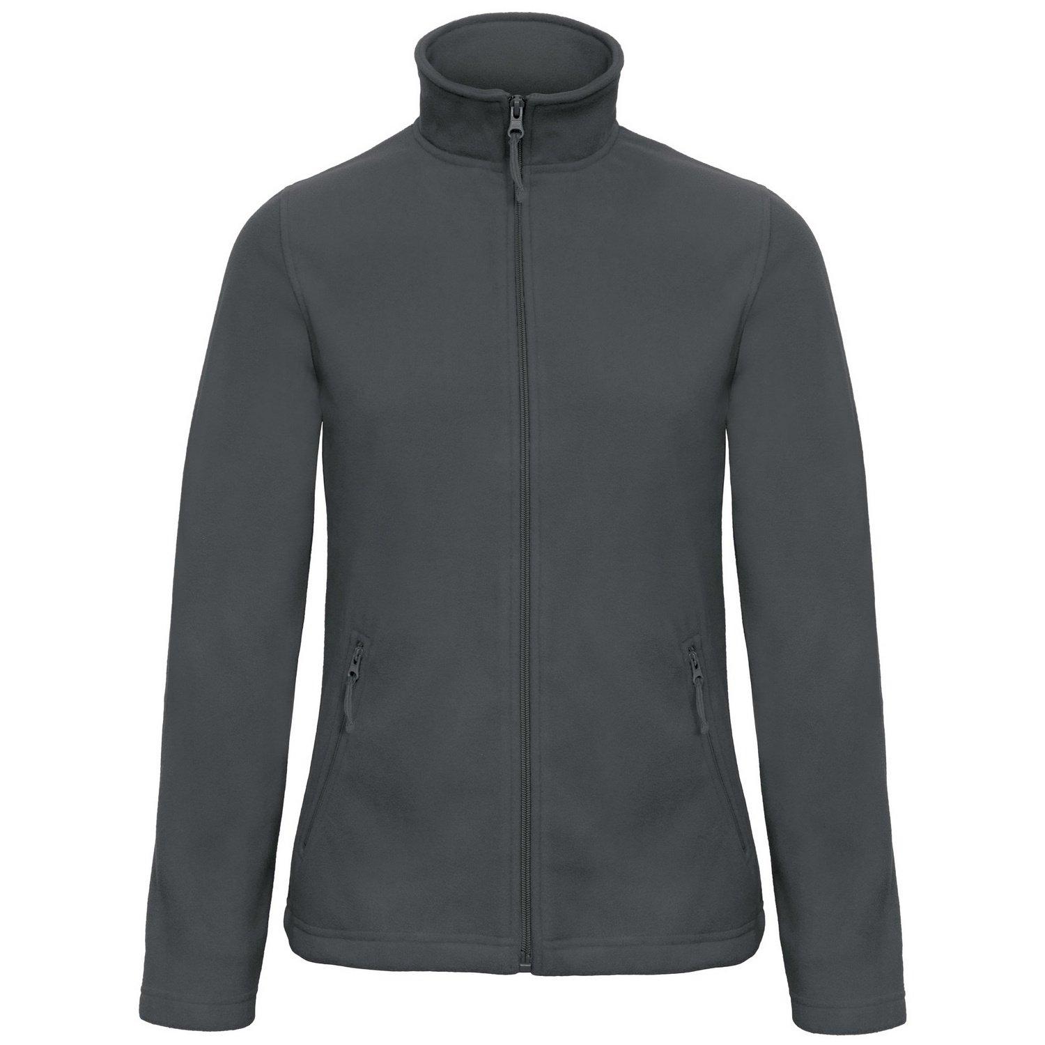 B&c Collection Id 501 Mikrofleece Jacke Damen Grau L von B and C