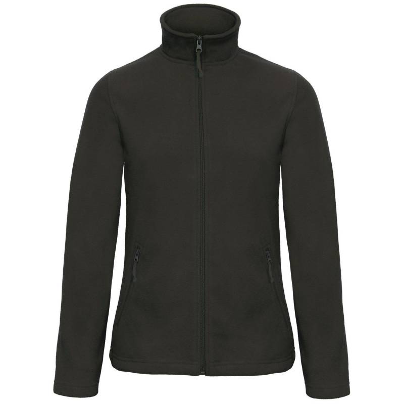 B&c Collection Id 501 Mikrofleece Jacke Damen Schwarz L von B and C