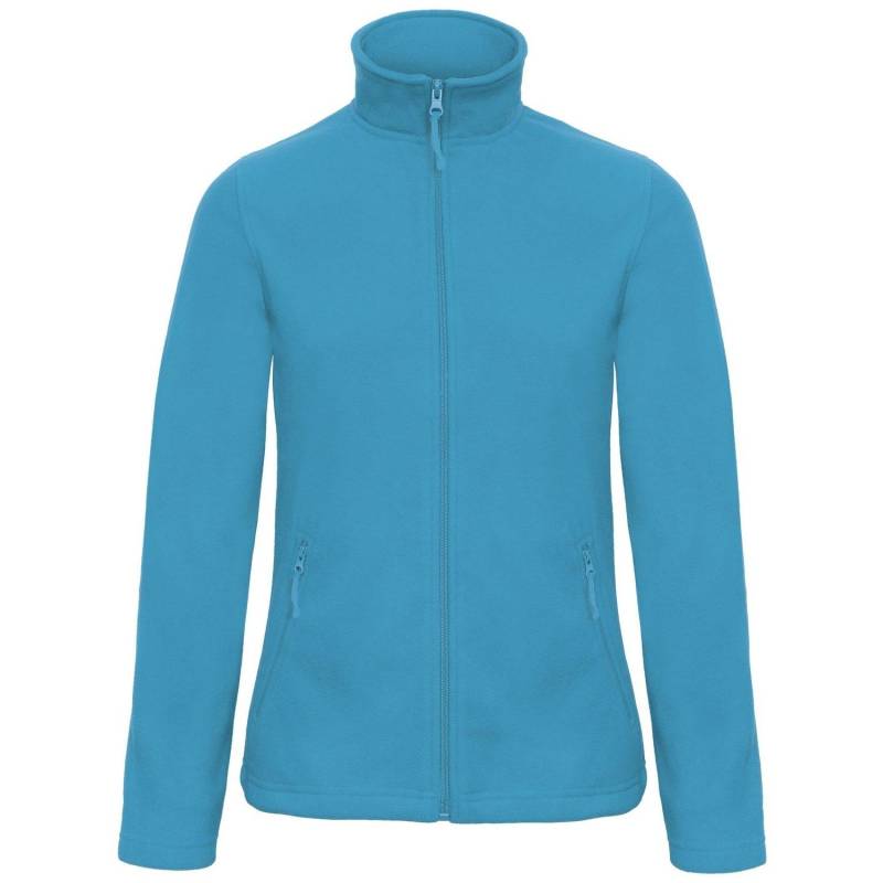 B&c Collection Id 501 Mikrofleece Jacke Damen Taubenblau L von B and C