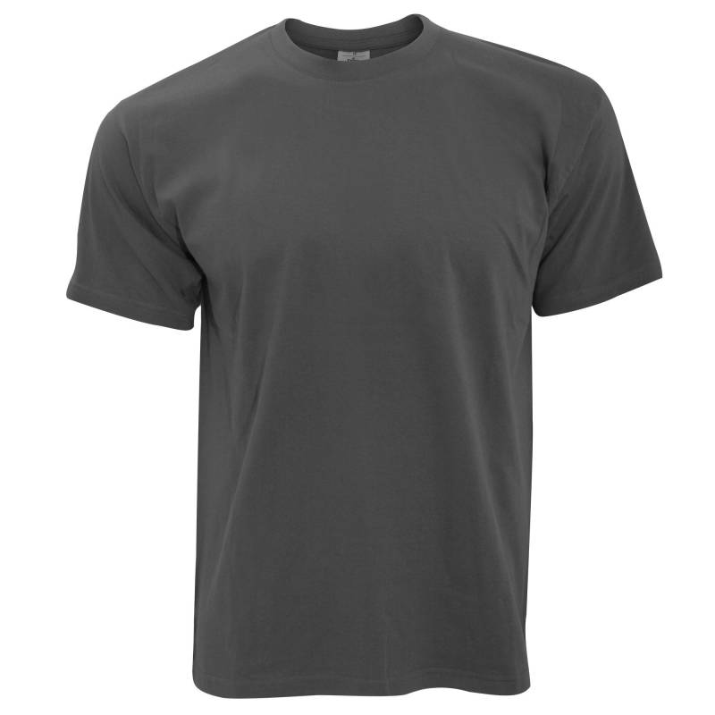 B&c Exact 190 Kurzarm Tshirt, Kurzarm Herren Grau XS von B and C