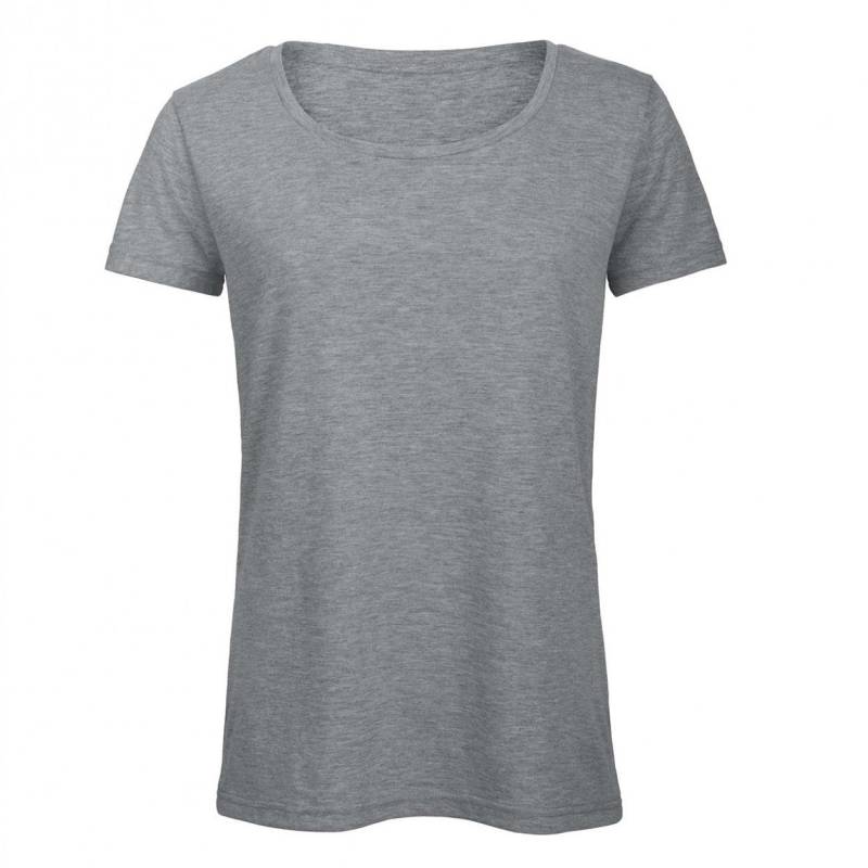 B&c Favourite Triblend Tshirt, Organische Damen Grau XL von B and C