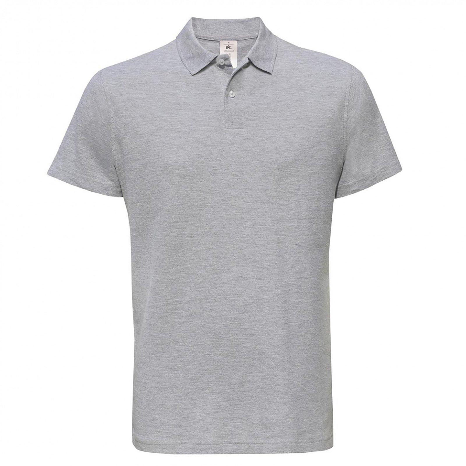 B&c Id.001 Poloshirt, Kurzarm Herren Grau XS von B and C