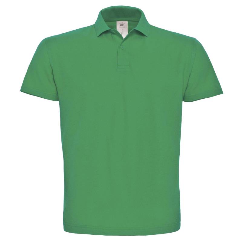 B&c Id.001 Poloshirt, Kurzarm Herren Grün XL von B and C