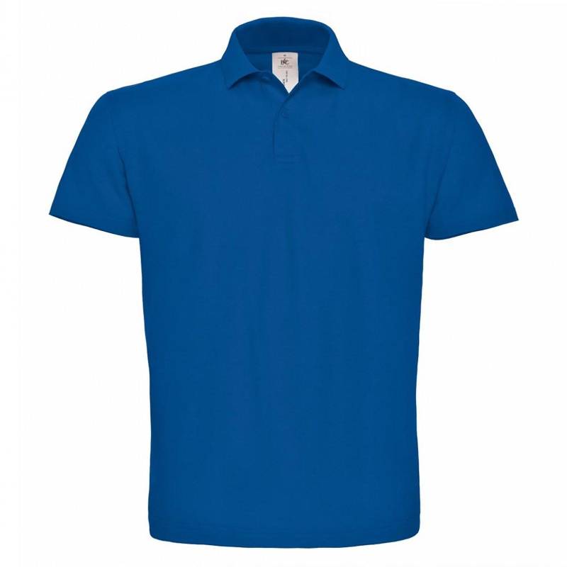 B&c Id.001 Poloshirt, Kurzarm Herren Königsblau XS von B and C