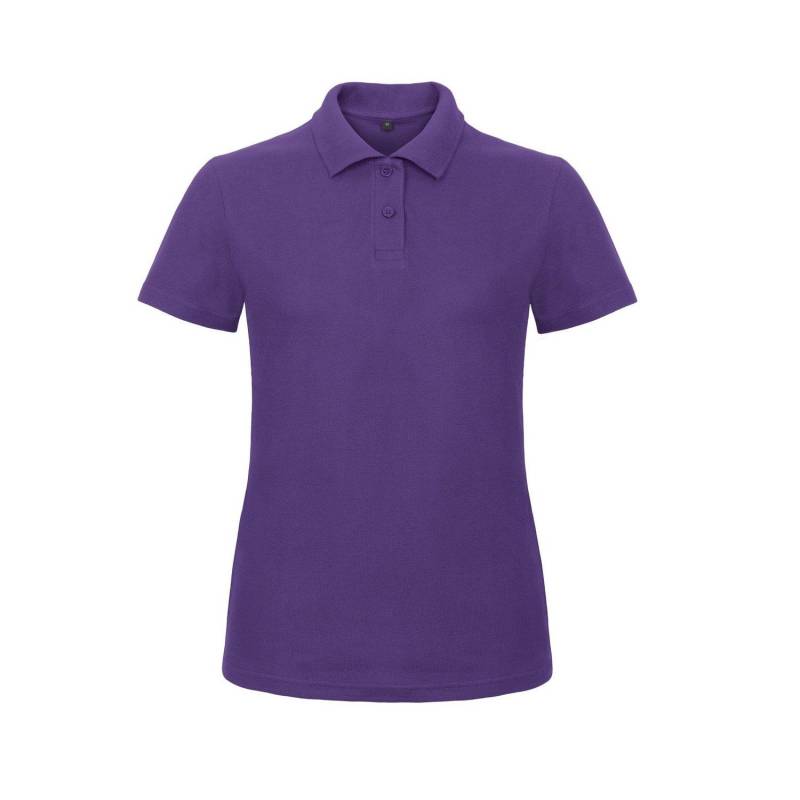 B&c Id.001 Poloshirt Polohemd, Kurzarm Damen Lila XS von B and C