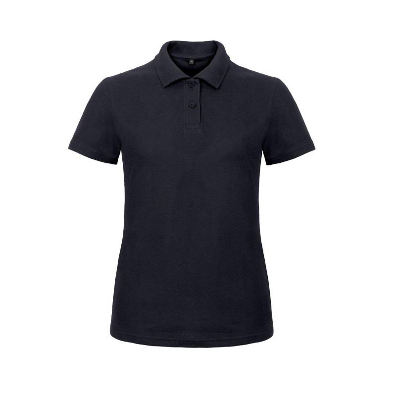 B&c Id.001 Poloshirt Polohemd, Kurzarm Damen Marine S von B and C