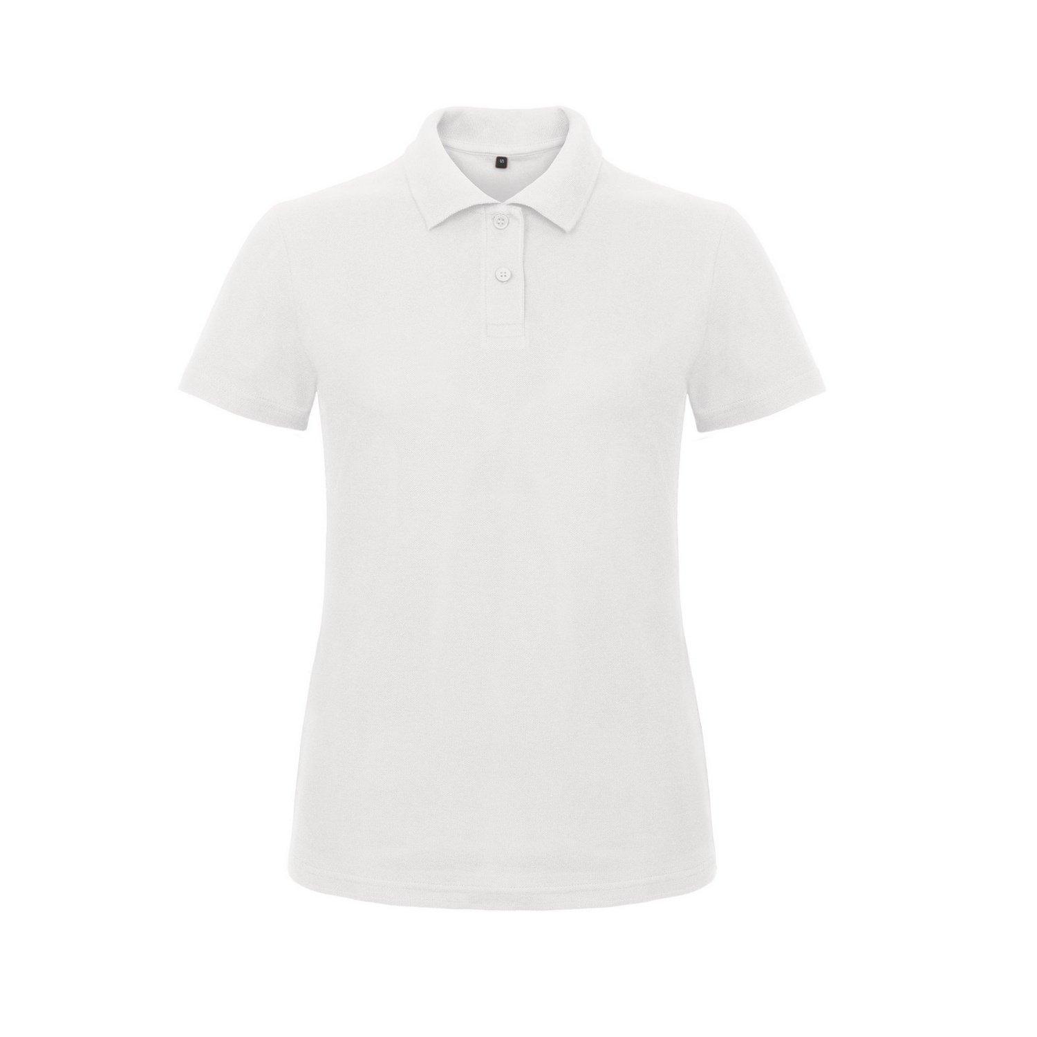 B&c Id.001 Poloshirt Polohemd, Kurzarm Damen Weiss XS von B and C