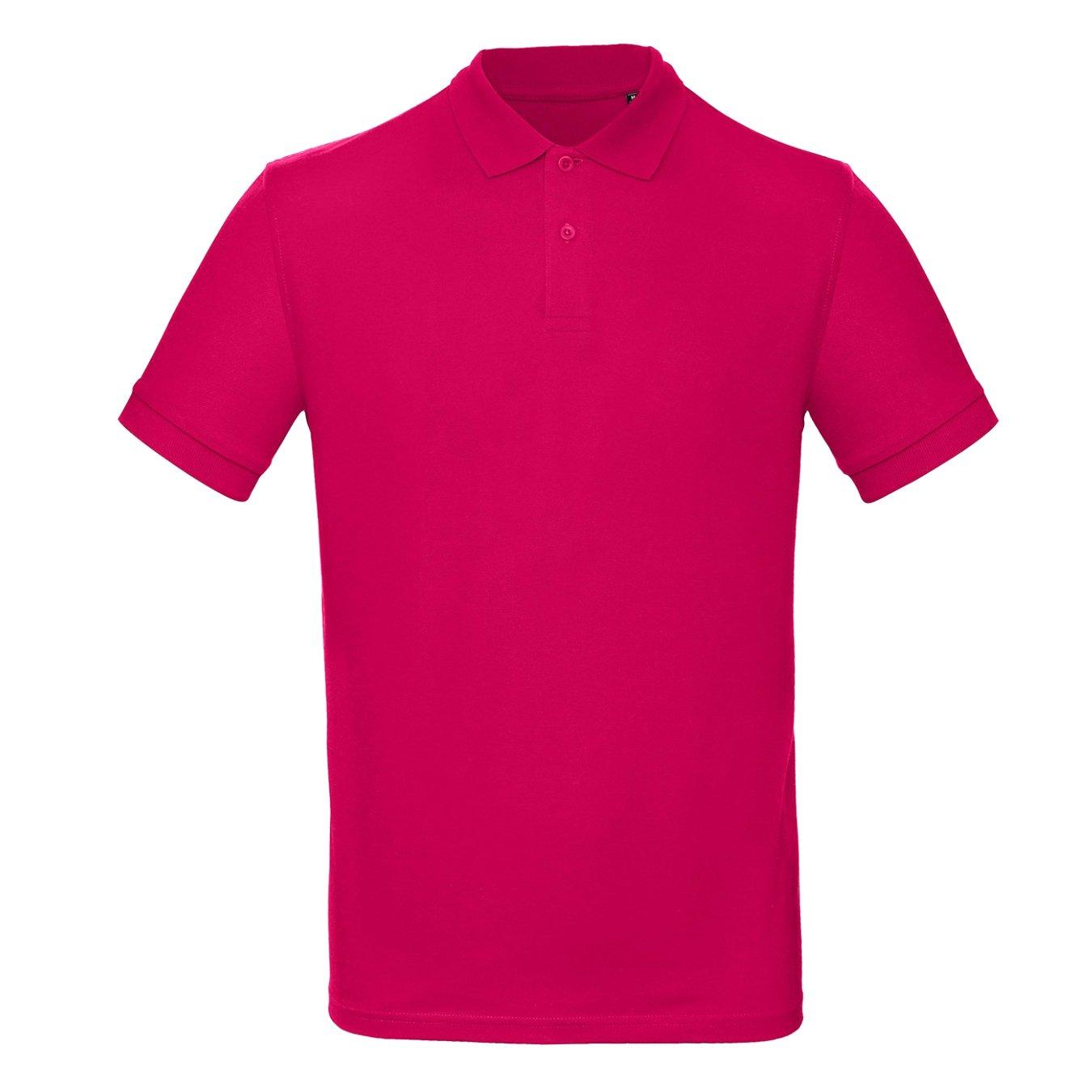 B&c Inspire Polo (2 Stückpackung) Herren Dunkelrosa XL von B and C