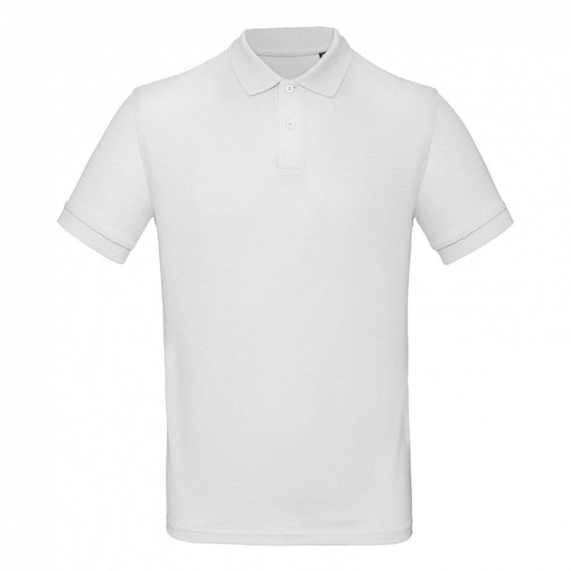 B&c Inspire Polo (2 Stückpackung) Herren Weiss S von B and C